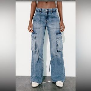 Zara cargo jeans